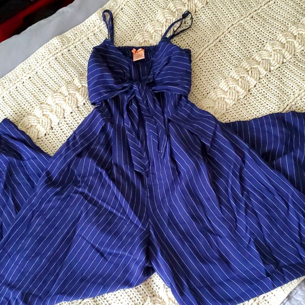 Wide Leg Cutout Jumpsuit